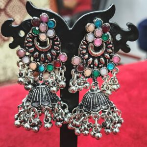 MultiColour Ghungroo Earring