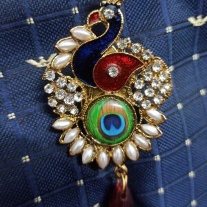 Peacock Design Brooch