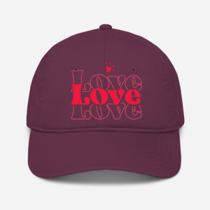 Unisex Baseball Cap - Love