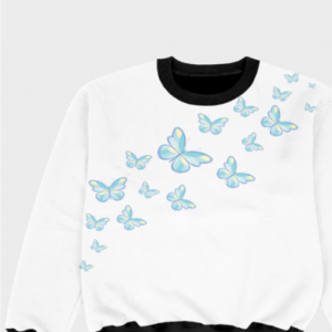 Kids AOP Sweatshirt White