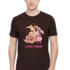 Coffee Brown- Love U Mom T-Shirt
