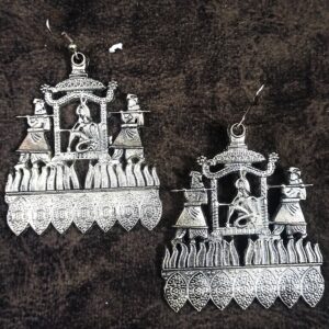 Oxidised Necklace SetBride_Earring