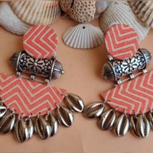 Handmade Fabric Earring