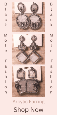 Arcylic Designer Earring