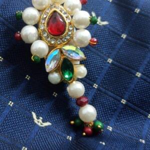 Maharastrian Pearl Brooch