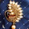 Peacock Golden Brooch