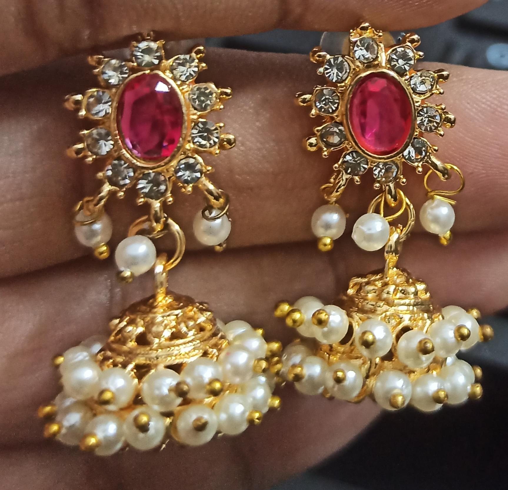 Pearl Jhumka