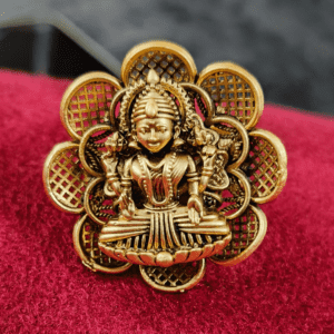 Laxmi's Blessing: A Rajwadi Style Copper Ring