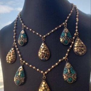 Handmade-Oxidised Necklace